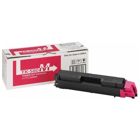 Tk-580m Cartuccia Toner 1 Pz Originale Magenta - Foto 2