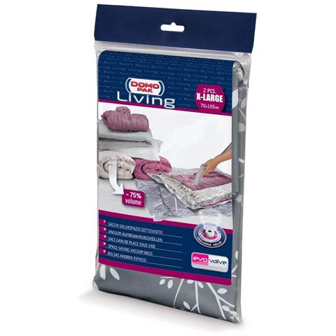Domopak - Sacco Salvaspazio Home 70x105cm X-large 2 Pz - Foto 4