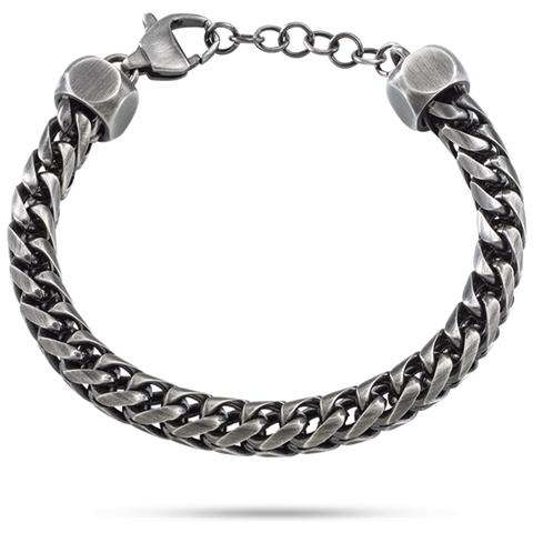 Bracciale Uomo Strong Acciaio Antique Saij03 - Foto 2