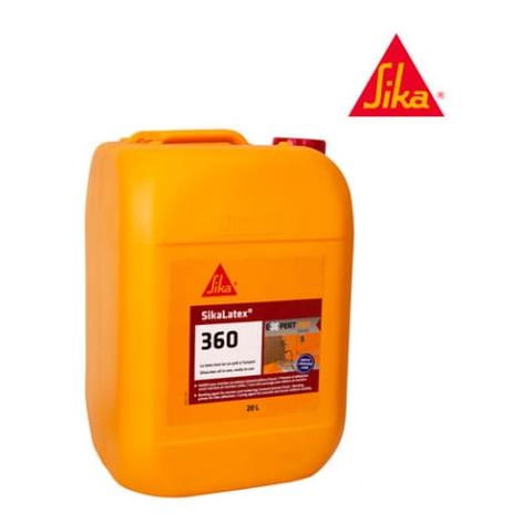 Additivo Per Malte E Calcestruzzi Tutto In Uno Pronto All'uso - Sika Sikalatex 360 - Bianco - 20l - Foto 2