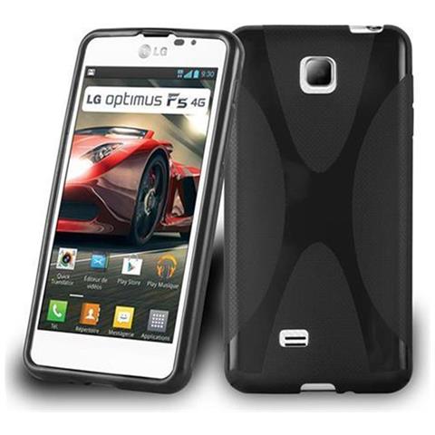 Custodia Compatibile Con Lg Optimus F5 / Lucid 2 In Nero Ossido - Coperchio Protettivo In Silicone Tpu Flessibile - Foto 2