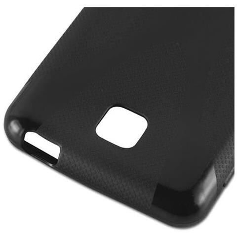 Custodia Compatibile Con Lg Optimus F5 / Lucid 2 In Nero Ossido - Coperchio Protettivo In Silicone Tpu Flessibile - Foto 5