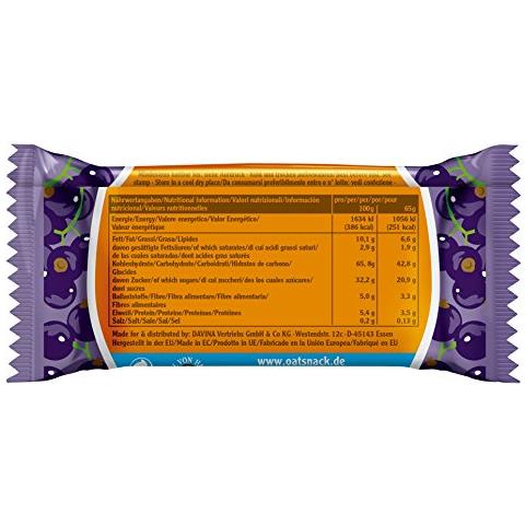 Davina Oat Snack Riegel Barretta Banana- Cioccolato - 1 Prodotto - Foto 3