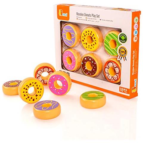 Toys - 51604 - set Da Gioco - donuts - 6 pezzi - Foto 3