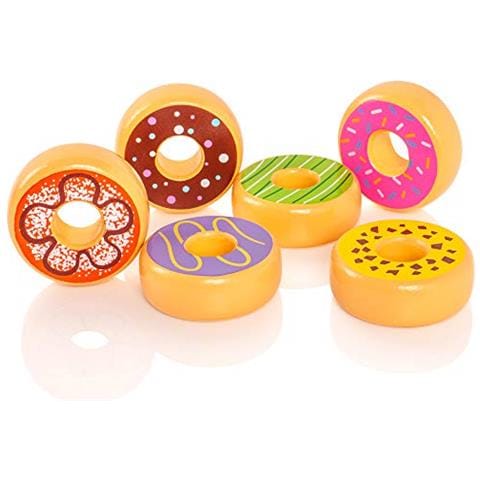 Toys - 51604 - set Da Gioco - donuts - 6 pezzi - Foto 1