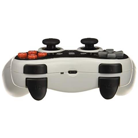 Bluetooth Wireless Gamepad Controller Pro-s E Con Vibrazione Giroscopio - Joystick Interruttore Accessorio Per Nintendo - Retro Anni '80 Grigio E Nero - - Nintendo Interruttore - Foto 5
