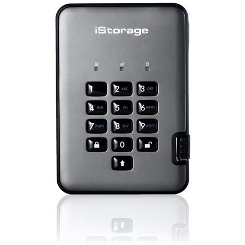 diskAshur PRO2 1 TB USB tipo A 3.2 Gen 1 (3.1 Gen 1) Nero, Grafite - Foto 1
