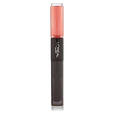 L’Oréal Paris Infallible Lip 404 Corail Constant, Rosso, Corail Constant, Idratante - Foto 1