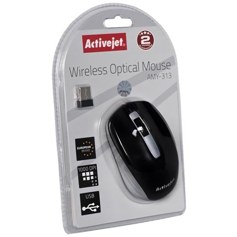 AMY-313 mouse RF Wireless Ottico 1000 DPI Ambidestro - Foto 5