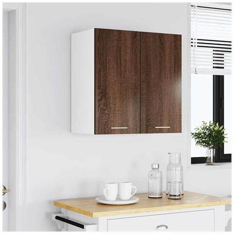 Mobile Pensile “Lyon” Rovere Marrone 60x31x60 cm - Foto 2