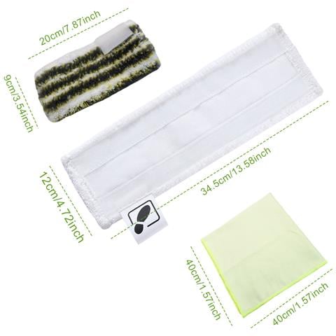 Accessori / Panni Per Pulitore A Vapore Kärcher Sc1/sc2/sc3/sc4/sc5 Multicolor - Foto 7