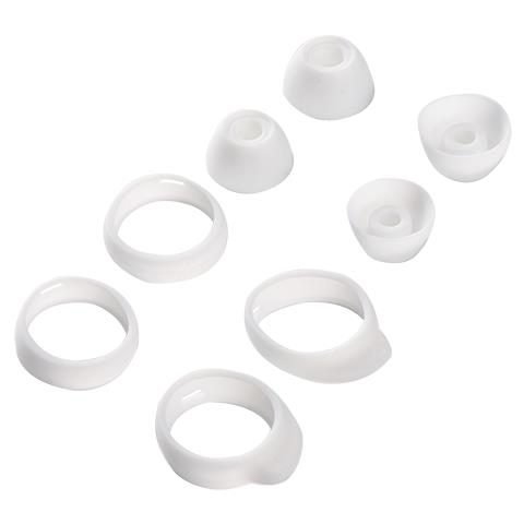 Confezione Da 8 Tappi Auricolari In Silicone Per Samsung Sm-r170 Galaxy Buds Bianco - Foto 1