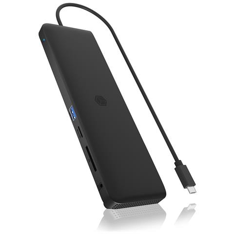 IB-DK2116-C Docking USB 3.2 Gen 2 (3.1 Gen 2) Type-C Nero - Foto 1