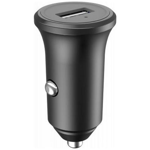 Caricabatteria Per Auto Fastcharge Da 2,4 A - 100% Plastica Riciclata, Nero - Foto 1