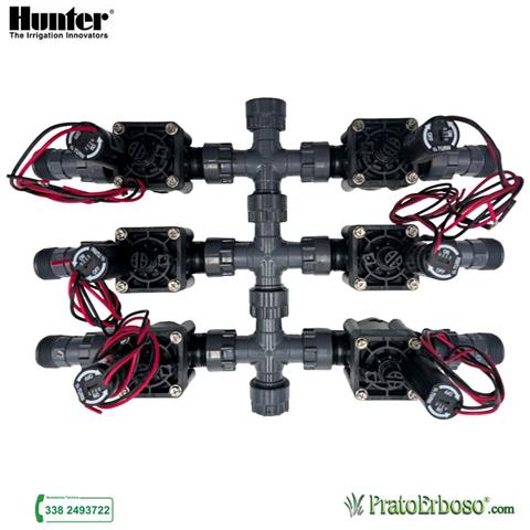 Collettore A 6 Stazioni Con Elettrovalvola Pgv 9v - Foto 1