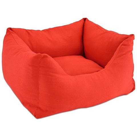 Letto Per Animali Domestici 59 X 59 X 50 Cm Rosso - Foto 1