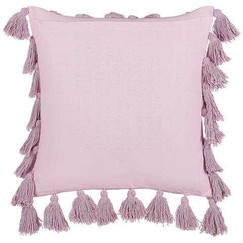 Cuscino Decorativo Lynchis Cotone 45 X 45 Cm Tinta Unita Rosa - Foto 2