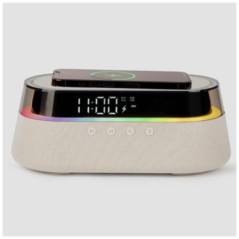 Altoparlante Bluetooth 15W Lampa RGB BE Colore Beige - Foto 1