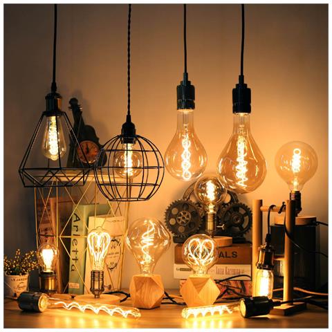 Lampadine Led Vintage Lampadina Led Dalla Forma Speciale E27 220v 4w - Foto 5