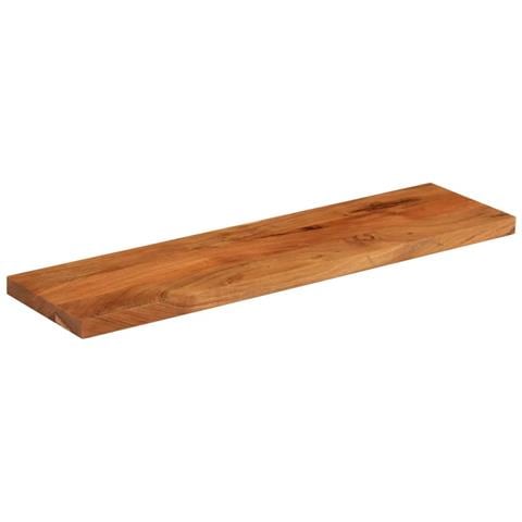 Piano Tavolo 120x20x3,8 Cm Rettangolare Legno Massello Acacia - Foto 2
