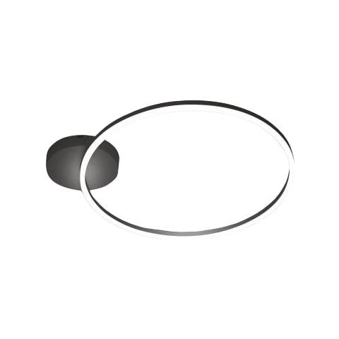 Plafoniera Giotto A Led Moderna 36w Nero 3508-61-101 - Foto 1