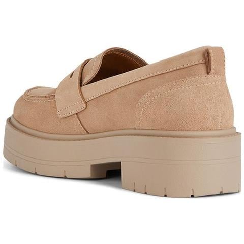 Spherica Ec7 Moccasins Mocassino Pelle Scamosciata /nabuk Scarpe Donna Beige Eu 38, D36vdi 00022 C8191 - Foto 3