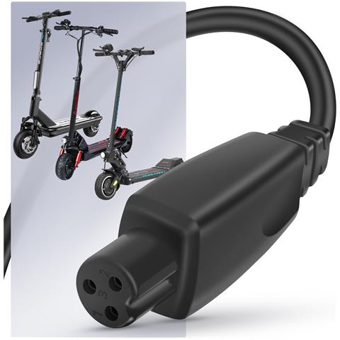 Caricabatterie Da Muro Per Scooter E Skateboard Mini Scooter Dualtron, Nero - Foto 5