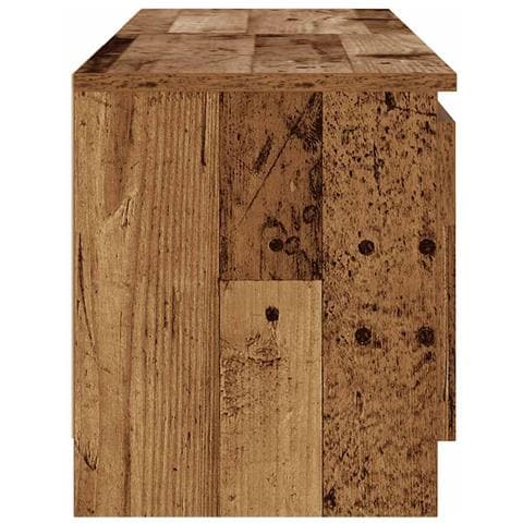 Mobile Porta TV con LED Legno Antico 120x30x36 cm Multistrato - Foto 10