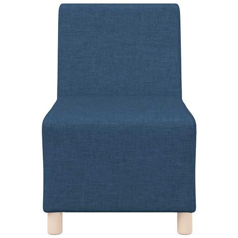 Divano Sedia Blu 55 cm in Tessuto - Foto 8