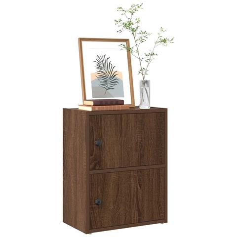 Libreria Rovere Marrone 40x24x52 Cm In Legno Multistrato - Foto 1