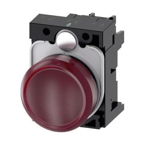 Meldeleuchte Flach Rot 230 V /ac Sirius Act 3su1106-6aa20-1aa0 1 St. (3su1106-6aa20-1aa0) - Foto 1