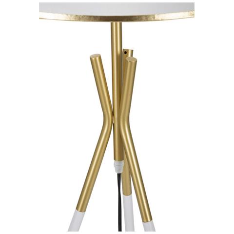 Lampada Da Terra Mf197 - Bianco - Metallo - 61x61x154 Cm - Foto 2