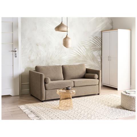 Divano Letto Inkoo Tessuto Marrone - Foto 1
