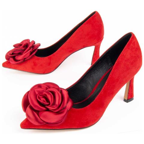 Montevita Scarpa Con Tacco Balizia Rosso . - Foto 1