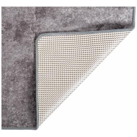 Lusso Casadino - Tappeto Lavabile 160x230 Cm Grigio Antiscivolo - Foto 1