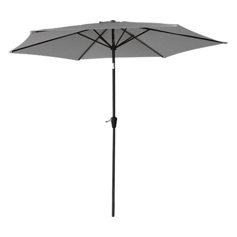 Telo Perombrellone Hapuna Rotondo Diritto Diametro 2,70 M Grigio - Foto 3