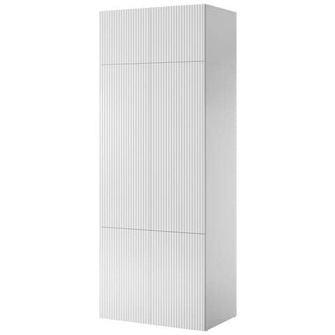 PAFOS NAD 2D BI armadio /guardaroba per camera da letto 0 ripiani 2 porta /porte Bianco - Foto 2