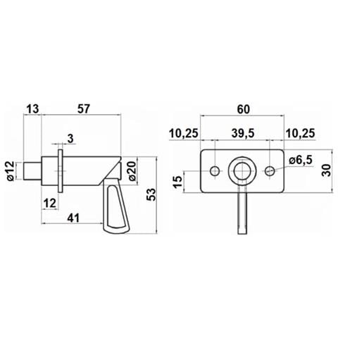 Chiusura In Acciaio Zincato A Molla Per Rimorchi - Foto 2