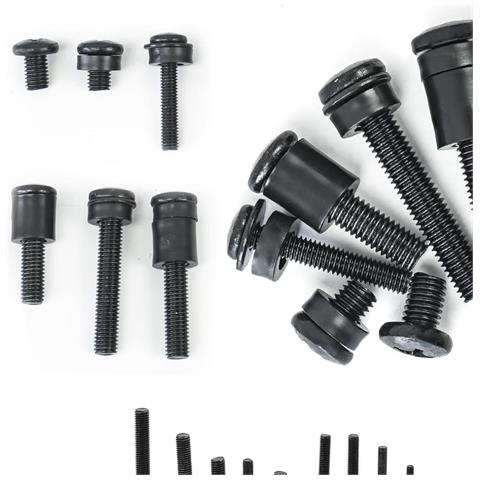 Kit Di Viti Per Montaggio A Parete Tv Da 68 Pezzi - Viti In Acciaio Al Carbonio M4 M5 M8 Per Installazione Staffa Tv - Foto 1