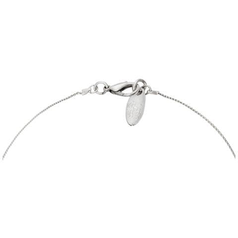 Collana Girocollo In Argento Con Fiore Fatato, 40 Cm - Foto 4