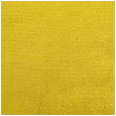 Cuscino per Schiena Giallo 120 x 50 cm Tessuto in Cords - Foto 9