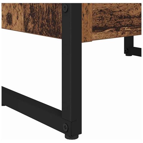 Armadio per Libri Legno vecchio 80 x 30 x 155 cm - Foto 9