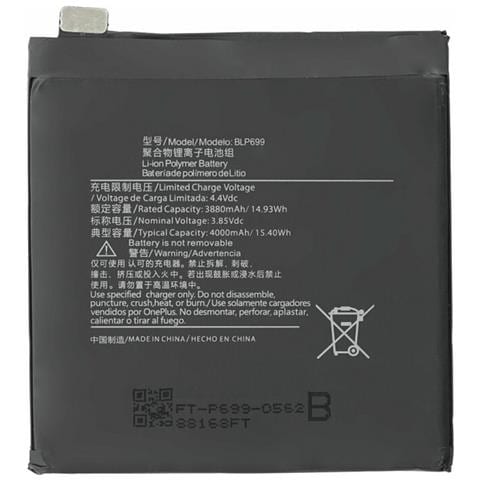 Oem Batteria Testata Ricambio Pari Originale Blp699 Per Oneplus 7 Pro - Foto 1