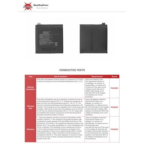Oem Batteria Testata Ricambio Pari Originale Blp699 Per Oneplus 7 Pro - Foto 2