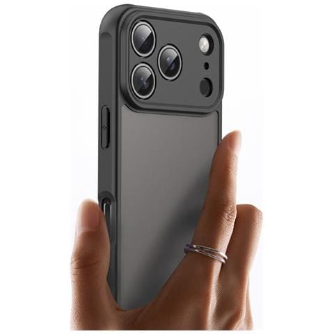 Custodia Magnetica Nera Opaca Compatibile Con Iphone 17 Pro - Antiurto E Anti-impronta - Foto 2