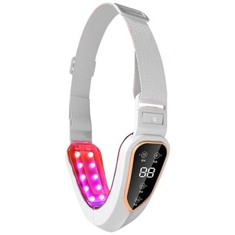 Massaggiatore V-face Lifting Per Il Viso Con 12 Livelli Regolabili - Micro Vibrazione E Terapia Con Luce Led White - Foto 1