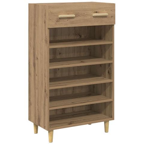 Mobile per scarpe Rovere Artigianale 60 x 35 x 105 cm - Foto 1