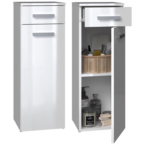 NEL V DS BIEL POL armadietto di conservazione per bagno Bianco - Foto 1
