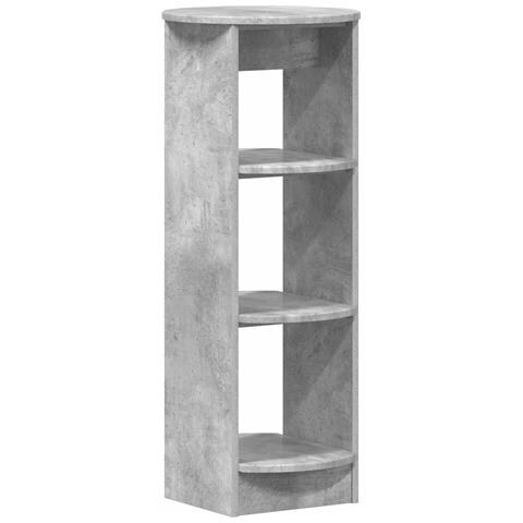 Mobile laterale Grigio Cemento 40 x 40 x 100 cm - Foto 1