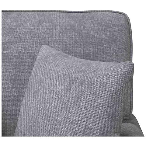 Chaise Longe con Gonna Grigio Chiaro 157 x 91 x 91 cm ARES - Foto 9